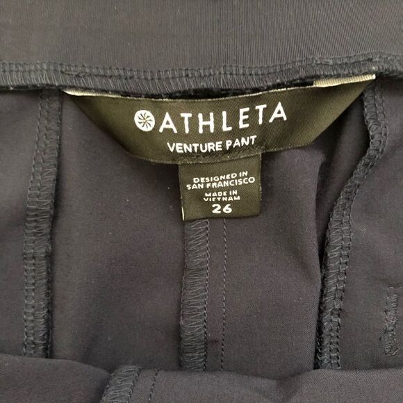 ATHLETA Venture Pant Plus Size 26 Black - Picture 8 of 11